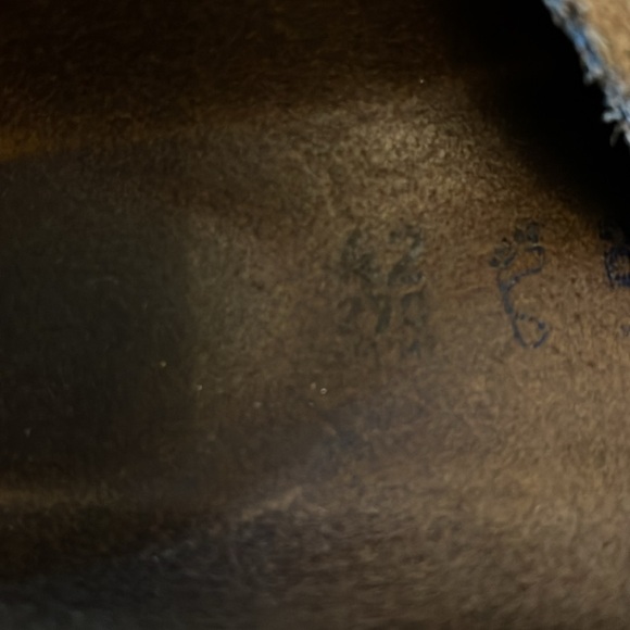 Birkenstocks, suede size 42, taupe - Picture 6 of 6